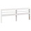 VidaXL vidaXL Bed Frame with Headboard Bed Base White 135x190 cm Solid Wood Pine 8