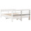 VidaXL vidaXL Bed Frame with Headboard White 120x190 cm Small Double Solid Wood Pine 6