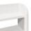 VidaXL vidaXL Bed Frame with Headboard White 120x190 cm Small Double Solid Wood Pine 10