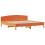 VidaXL vidaXL Bed Frame & Headboard Wax Brown 180x200 cm Super King Solid Wood Pine 7