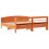 VidaXL vidaXL Bed Frame & Headboard Wax Brown 180x200 cm Super King Solid Wood Pine 6