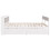 VidaXL vidaXL Bed Frame without Mattress Bed Base White 140x190 cm Solid Wood Pine 7