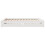 VidaXL vidaXL Bed Frame without Mattress White 150x200 cm King Size Solid Wood Pine 7