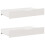 VidaXL vidaXL Bed Frame without Mattress White 150x200 cm King Size Solid Wood Pine 6