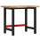 VidaXL vidaXL Workbench Wooden Work Table Work Bench Solid Wood Acacia Rectangular 1