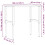 VidaXL vidaXL Workbench Wooden Work Table Work Bench Solid Wood Beech Rectangular 4