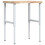 VidaXL vidaXL Workbench Wooden Work Table Work Bench Solid Wood Acacia Rectangular 2