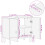 VidaXL vidaXL Bathroom Sink Cabinet Sink Unit Storage Vanity Unit Solid Wood Mango 10