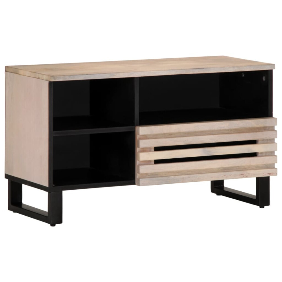 Vidaxl Tv Cabinet Tv Stand Entertainment Centre Media Tv Unit Solid Wood Mango