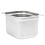 VidaXL vidaXL 2x Gastronorm Containers GN 1/2 200mm Stainless Steel Stackable Tray 3