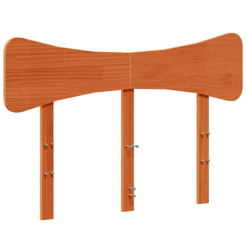VidaXL vidaXL Headboard Bed Header Bed Headboard Wax Brown 135 cm Solid Wood Pine 1