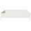 VidaXL vidaXL Hochbeet Weiß 100x100x26 cm Stahl 5