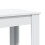 VidaXL vidaXL Bar Table Kitchen Counter Table Bistro Table White Engineered Wood 7