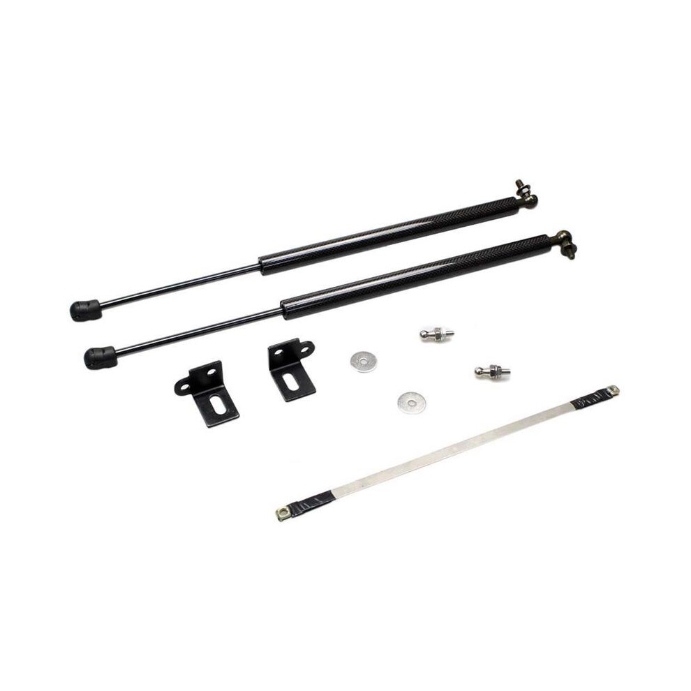 ( Carbon Fiber) For Skoda Karoq Nu7 2017-2023 Front Hood Bonnet Modify Gas Struts Shock Damper Lift Supports Absorber Fiber Prop Rod Arms Black 8704304401380