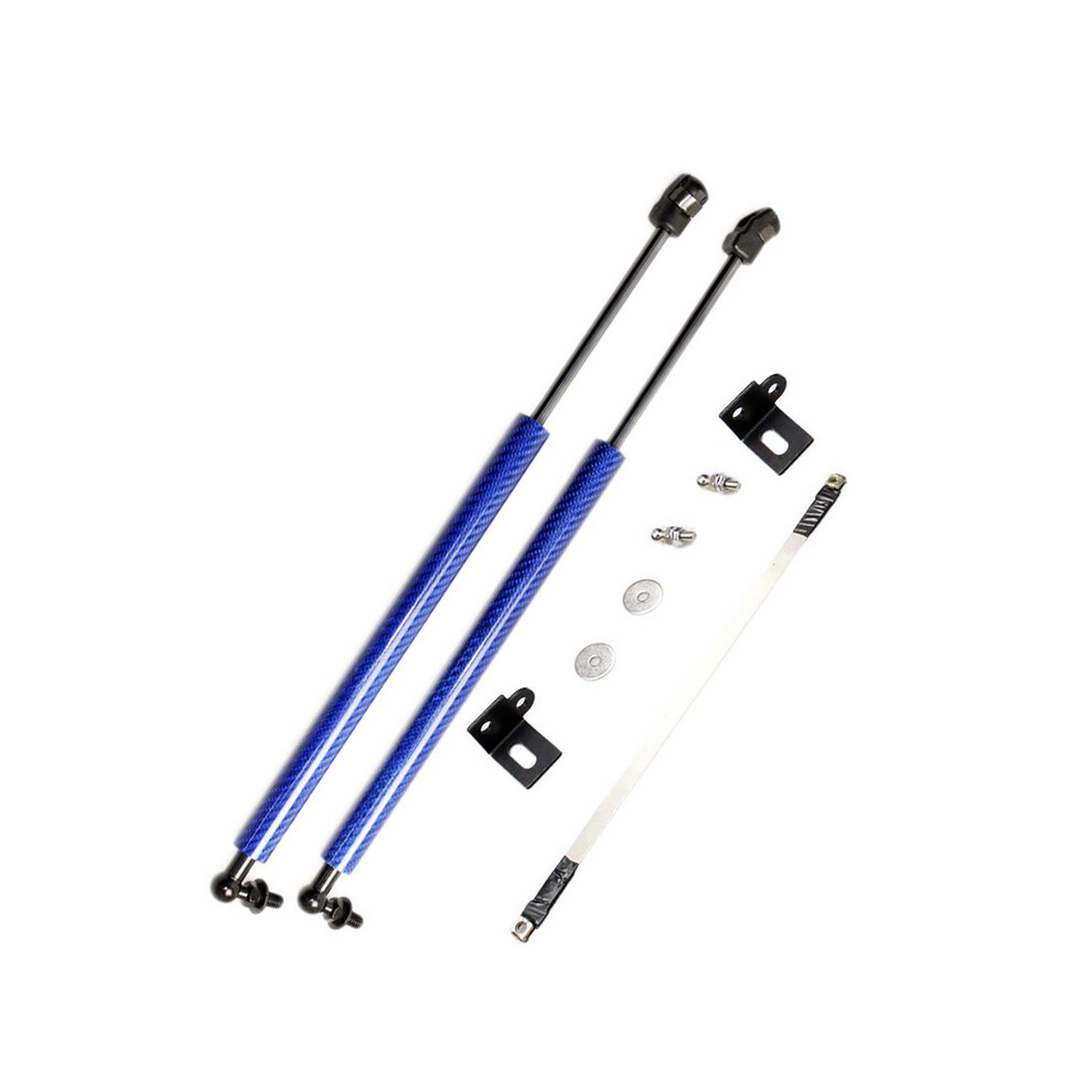 ( Carbon Fiber) For Skoda Karoq Nu7 2017-2023 Front Hood Bonnet Modify Gas Struts Shock Damper Lift Supports Absorber Fiber Prop Rod Arms Blue 8704304401366