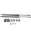 (black carbon fiber) for 1999-2007 Toyota MR-S MR2 Spyder W30 1ZZ-FE (Front Luggage) Modify Gas Struts Lift Support Gas Shock  Absorber Damper 1
