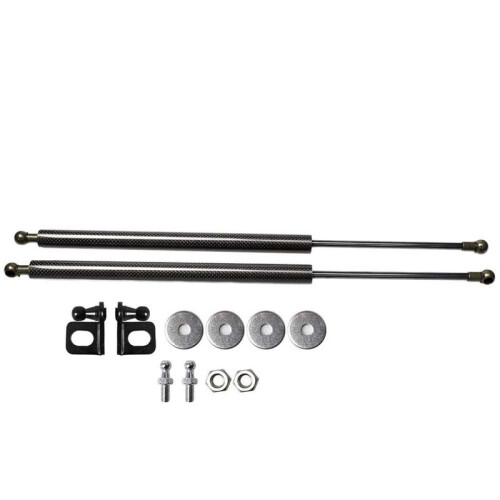 (black carbon fiber) for 1999-2007 Toyota MR-S MR2 Spyder W30 1ZZ-FE (Front Luggage) Modify Gas Struts Lift Support Gas Shock  Absorber Damper