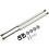 (black carbon fiber) for 1999-2007 Toyota MR-S MR2 Spyder W30 1ZZ-FE (Front Luggage) Modify Gas Struts Lift Support Gas Shock  Absorber Damper 5