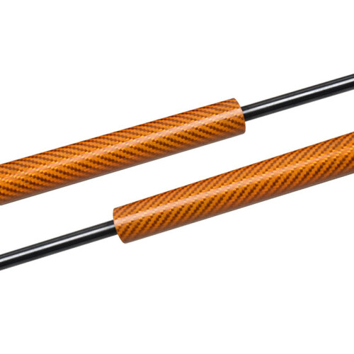 (Carbon Fiber Orange) Gas Struts for 2016-2024 Hyundai Elantra GT / Hyundai i30 (PD) Modify Front Hood Bonnet Lift Supports Shock Dampers Absorber Rod