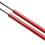 (Orange Carbon Fiber) For Hyundai i20N 2020 2021 2022 2023 2024 Front Hood Bonnet Modify Refit Gas Spring Fiber Lift Supports Struts Rod Shocks 5