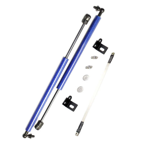 (blue carbon fiber) For Mazda CX-5 CX5 KE 2012 2013 2014 2015 2016 Front Hood Bonnet Modify Gas Struts Lift Support Shock Damper Absorber Piston Rod