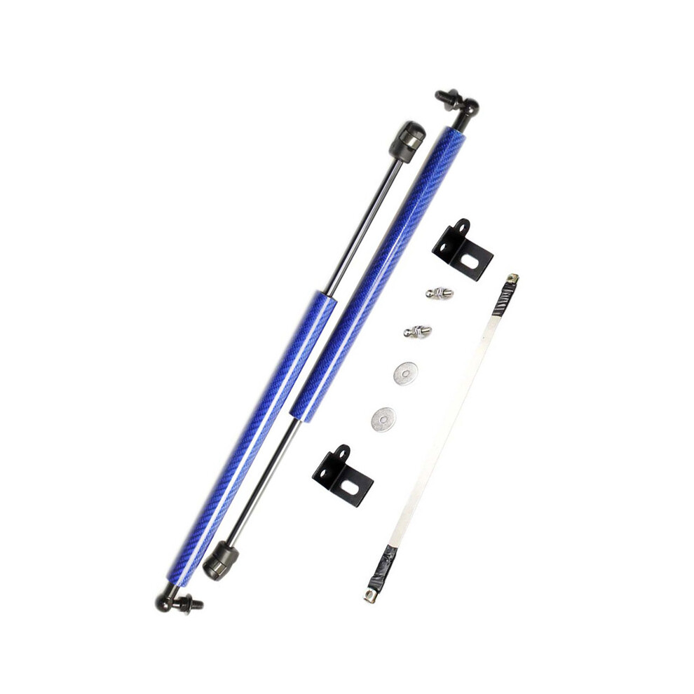 ( Carbon Fiber) For Mazda Cx-5 Cx5 Ke 2012 2013 2014 2015 2016 Front Hood Bonnet Modify Gas Struts Lift Support Shock Damper Absorber Piston Rod Blue 8704304406293