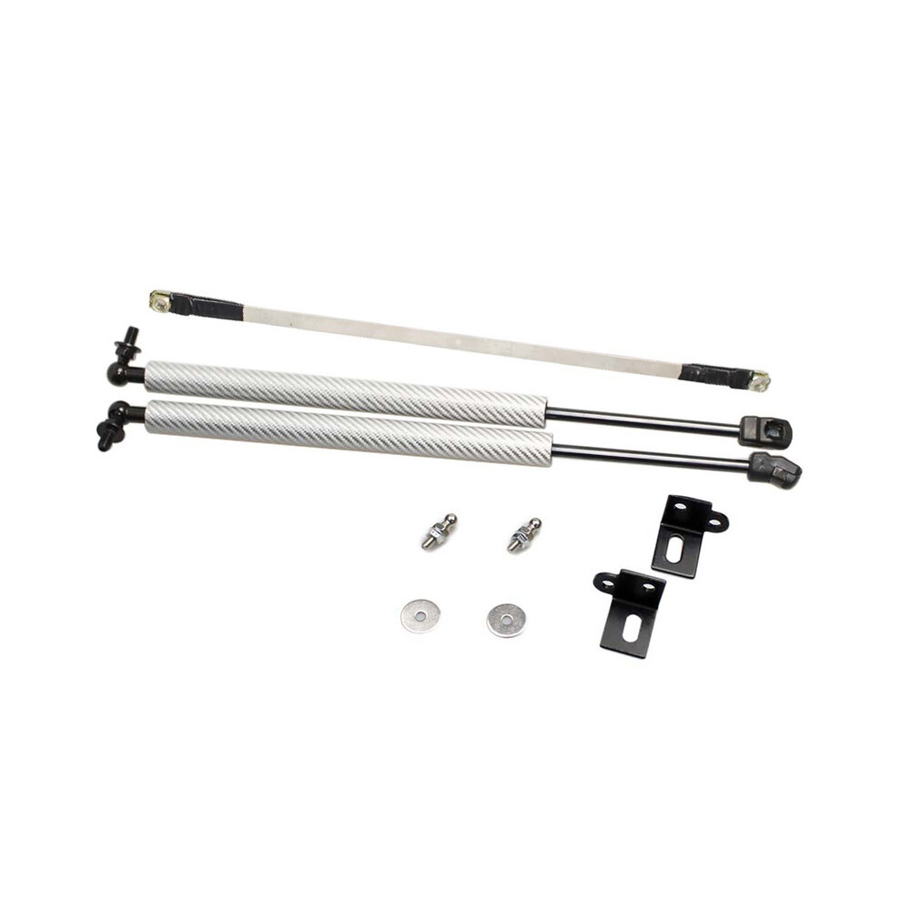 ( Carbon Fiber) For Mazda Cx-5 Cx5 Ke 2012 2013 2014 2015 2016 Front Hood Bonnet Modify Gas Struts Lift Support Shock Damper Absorber Piston Rod Silver 8704304406262