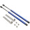 (blue carbon fiber) For 2020-2024 Seat Cupra Leon MK4 KL1 KL8 Front Bonnet Hood Modify Gas Struts Lift Support Shock Damper Absorber Piston Rod Prop 1