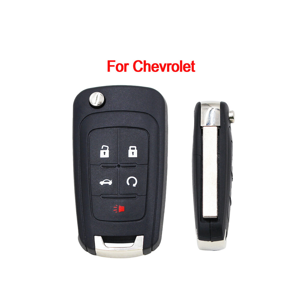 (For Chevrolet 5B) Fold Remote Key Shell For Chevrolet Cruze Epica Lova Camaro Impala For Opel Vauxhall Insignia Astra Mokka For Buick Cover Case 8704304406316