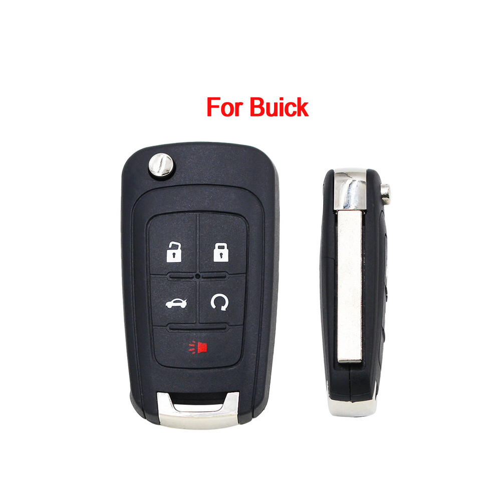 (For Buick 5B) Fold Remote Key Shell For Chevrolet Cruze Epica Lova Camaro Impala For Opel Vauxhall Insignia Astra Mokka For Buick Cover Case 8704304406408