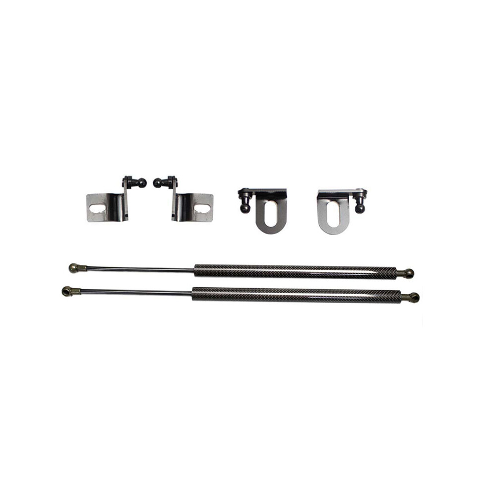 ( Carbon Fiber) Hood Dampers For Toyota Prius Xw30 2009-2015 Front Engine Bonnet Modify Gas Struts Lift Support Fiber Shocks Piston Rods Black 8704304408945