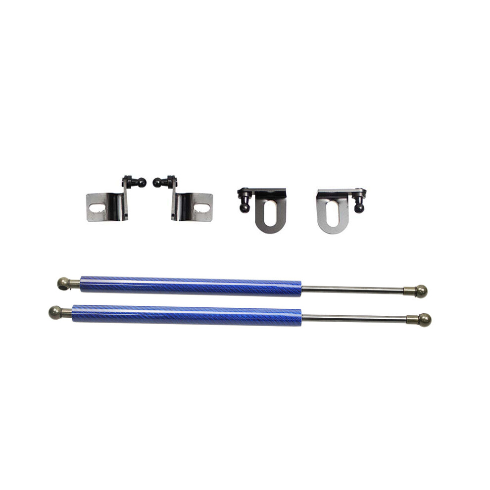 ( Carbon Fiber) Hood Dampers For Toyota Prius Xw30 2009-2015 Front Engine Bonnet Modify Gas Struts Lift Support Fiber Shocks Piston Rods Blue 8704304408952