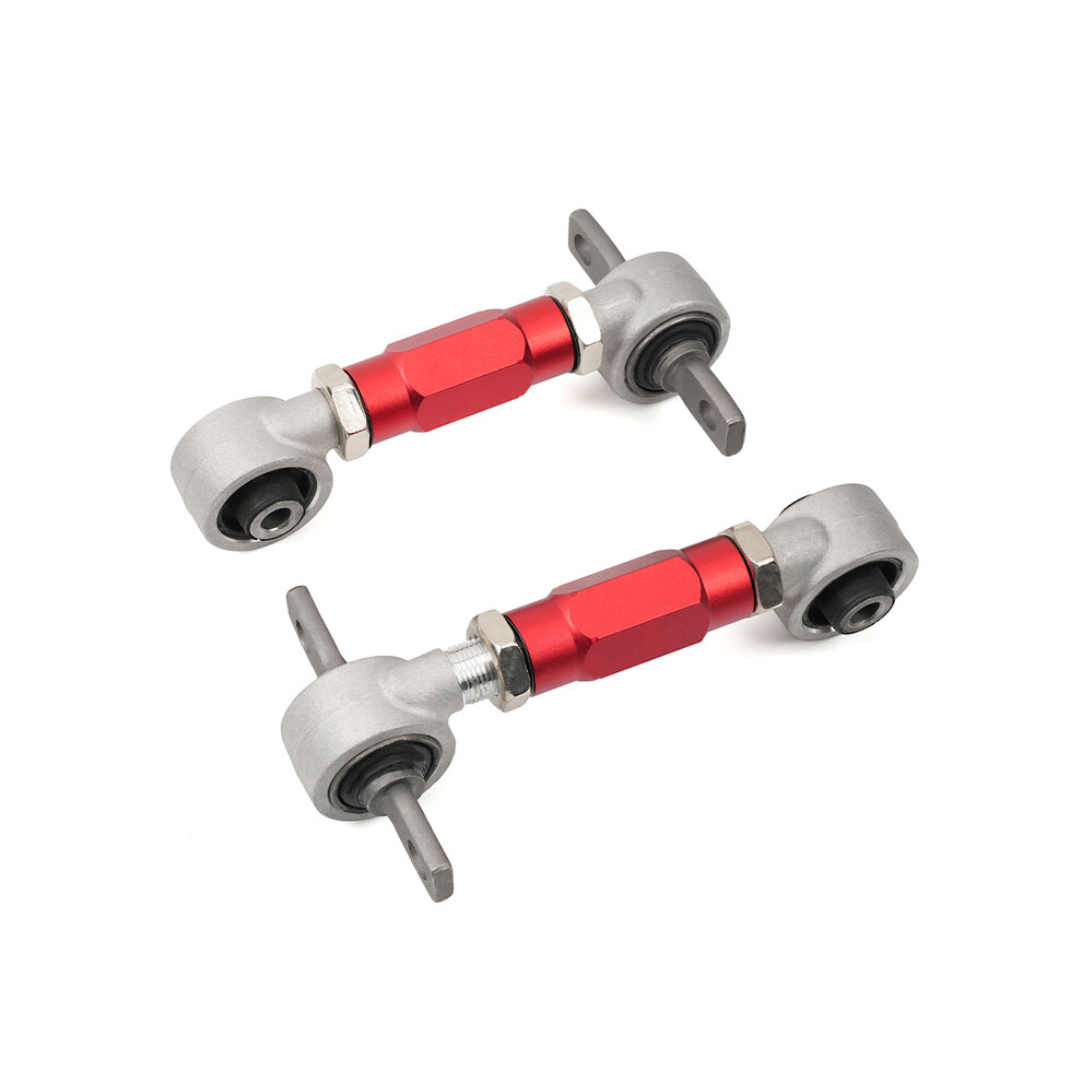 (Red) Rastp-Rear Adjustable Suspension Camber Kit Dog Bone Adjustable Control Arm For Honda Civic Ek Eg Crx 1988-2000 Rs-Ltb002 Red 8704304409560