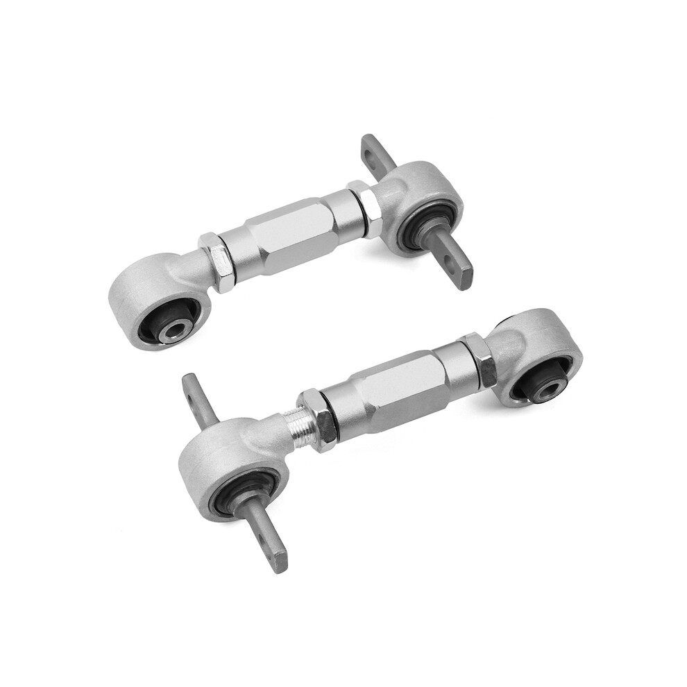 (Silver) Rastp-Rear Adjustable Suspension Camber Kit Dog Bone Adjustable Control Arm For Honda Civic Ek Eg Crx 1988-2000 Rs-Ltb002 Silver 8704304409553