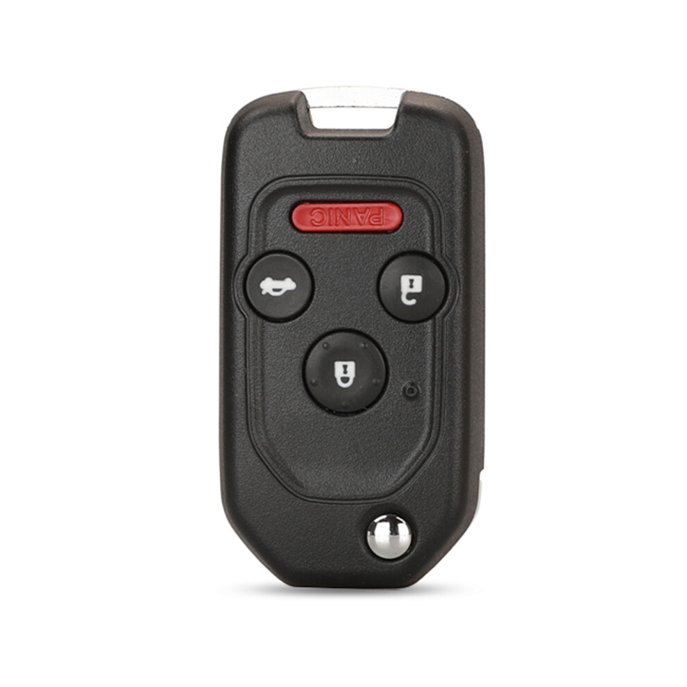 (4Bnt With Pad) 2/3/4Btn Modified Filp Remote Key Shell Fob Case For Honda Fit Crv Civic Insight Ridgeline Hrv Jazz Accord 2003-2013 8704304409812