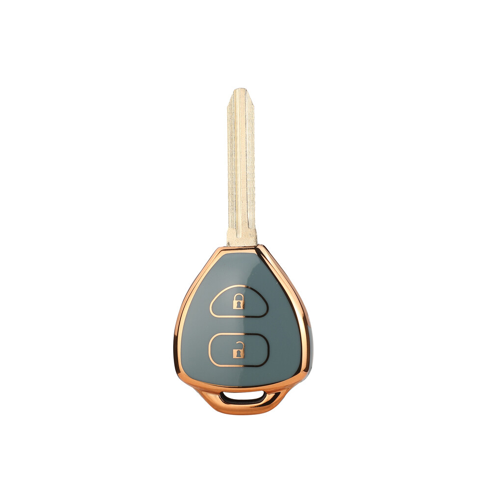 (2B ) Tpu Remote Car Key Shell Case Cover Fob For Toyota Camry Avalon Corolla Matrix Rav4 Venza Yaris Green 8704304412874
