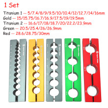 (1 Set) Bicycle Rear Suspension Shock Absorber Holder Front Fork Hub Repair Clamp Tube Holder 5-30mm Tube Holder Bike Car Repair Tool