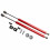 (silver carbon fiber) for Chrysler Pacifica Voyager 2017-2023 Front Hood Modify Gas Spring Fiber Lift Supports Struts Rod Shocks Gift 5