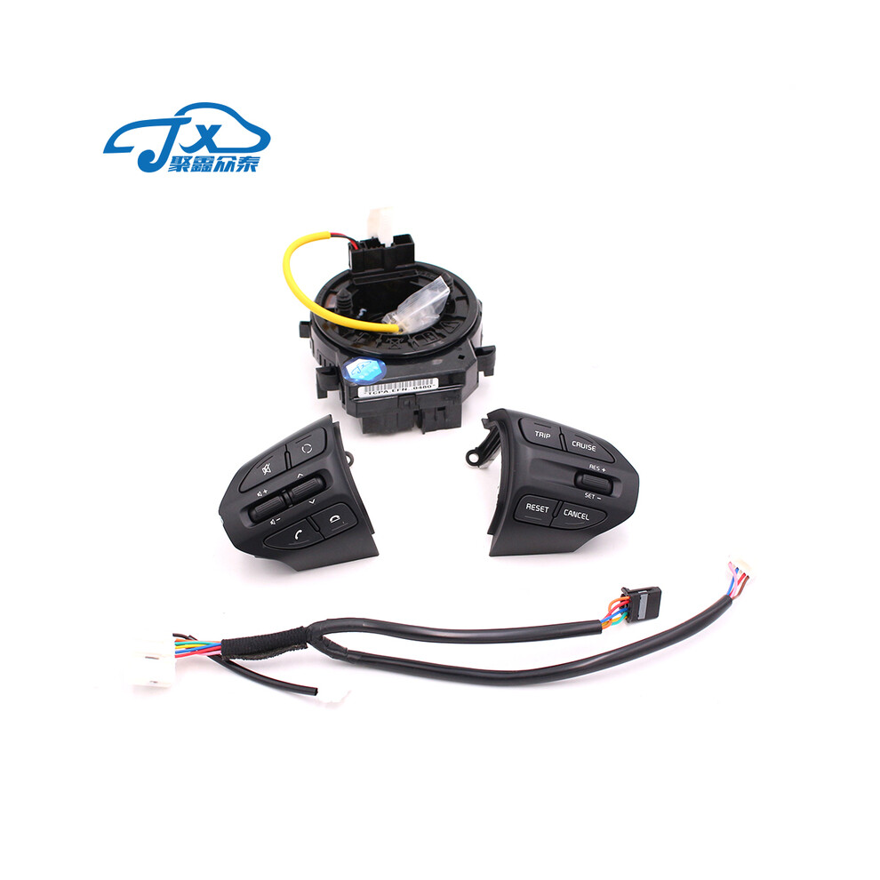 (Multi) For Kia Picanto (Morning) 2017 Steering Wheel Button Switch Fixed Speed Cruise Button Multimedia Control Switch Assembly Cable 8704304414168