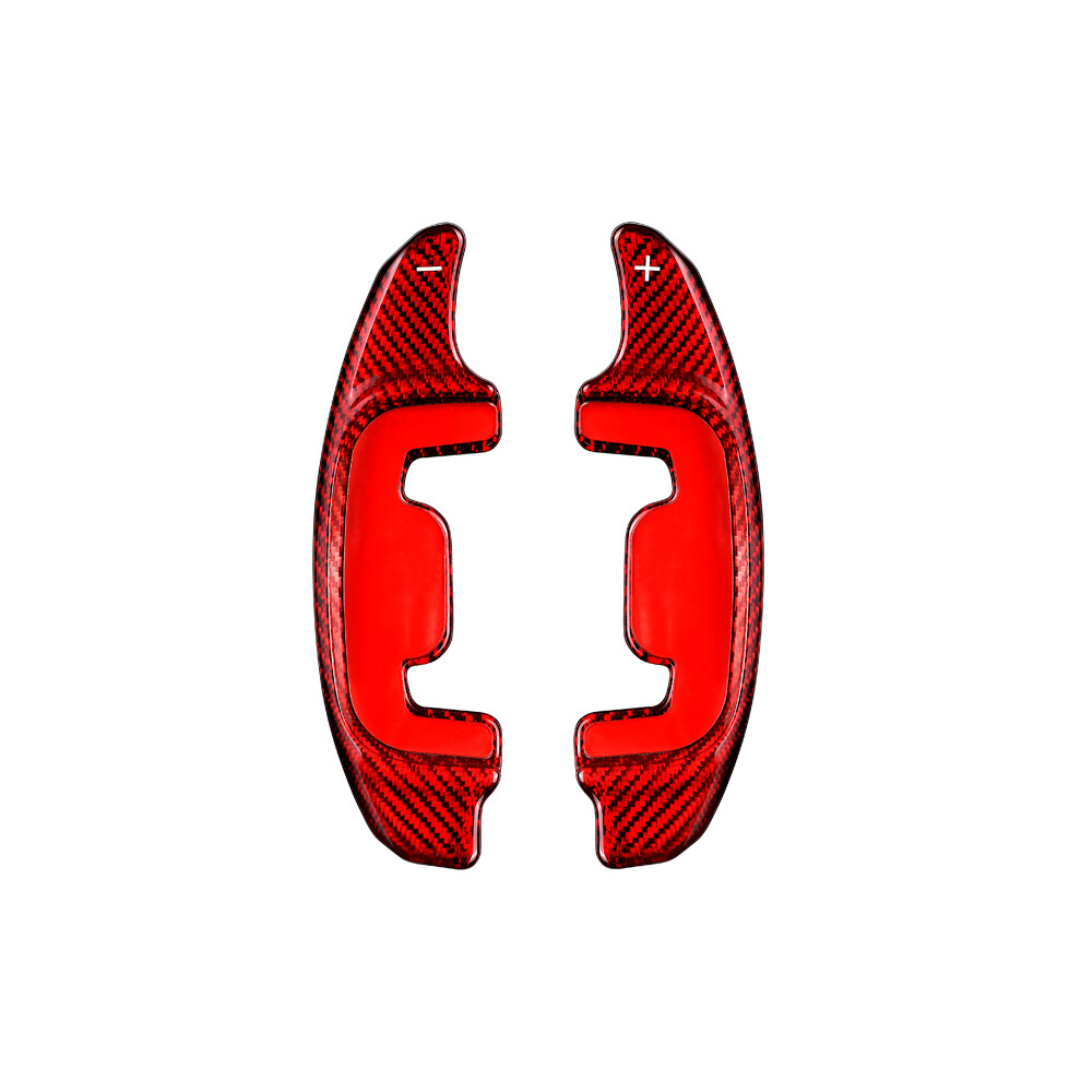 ( Carbon) Fiber Steering Wheel Paddle Shift Extension For Mercedes Benz Amg Gt50 Gt53 E53 E63 Cls53 2021 2022 Red 8704304414489