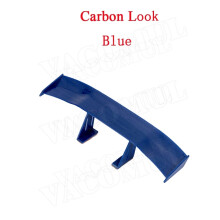 (Blue) GT Style Small Rear Trunk Spoiler Wing Car Rear Spoiler Boot Mini Wing Model Decoration Auto Accessories Universal Wing
