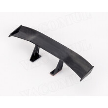 (Black) Look Car Rear Spoiler Mini Wings Small Model Decoration ABS Auto Accessories Black Blue Red White Grey GT Style Winglet