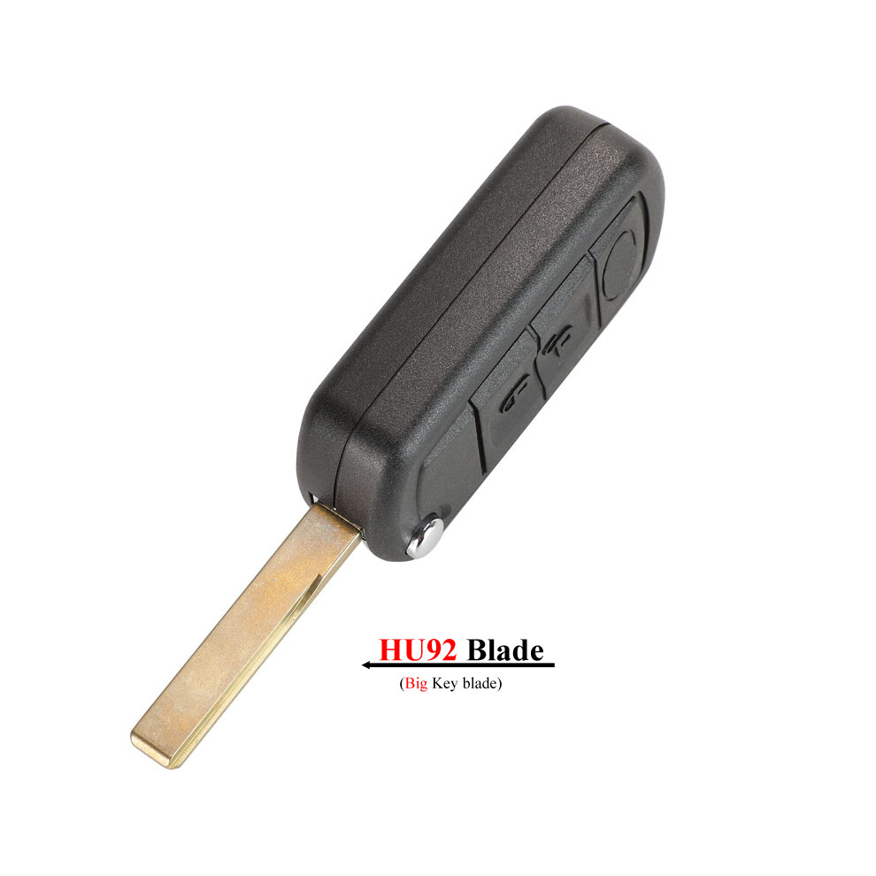 (Hu92) Remote 3 Buttons Flip Key Shell Fit For Land Rover Range Rover Sport Lr3 Discovery Case Fob 3 Btn 8704304416421