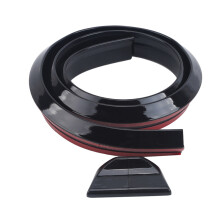 (Black glossy) Universal Spoiler Car-Styling 5D Fiber Spoilers DIY Refit Spoiler For Audi BMW Toyota Honda KIA Hyundai Opel All Car