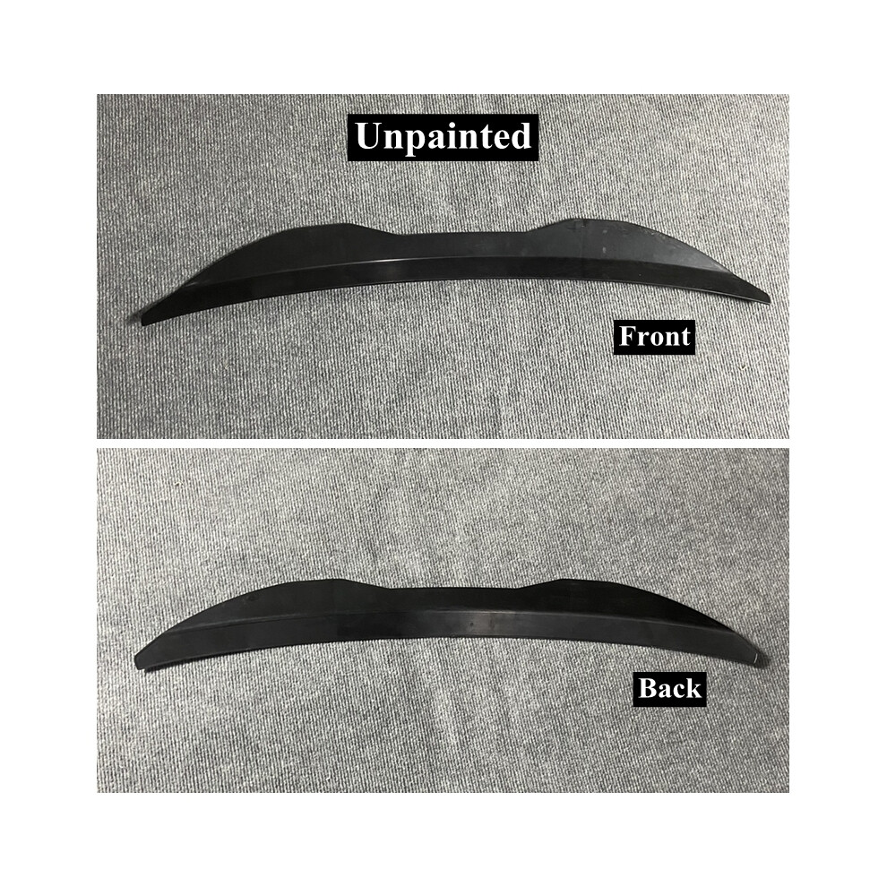 (Unpainted Primer S) Mini Spoiler Extension Fiat 500 Abarth Mk1 2008-2012 Rear Wing Spoiler For Fiat 500 Abarth Mk1 Facelift 2016- Car Accessories 8704304416735