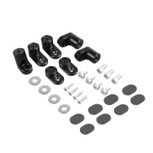 (black no logo) Rear Wing Spoiler Hatch Riser Lift Extension Bolt-on For Ford Focus ST Hatchback 2013-2018 RS MK3 2016-2018 Accessories