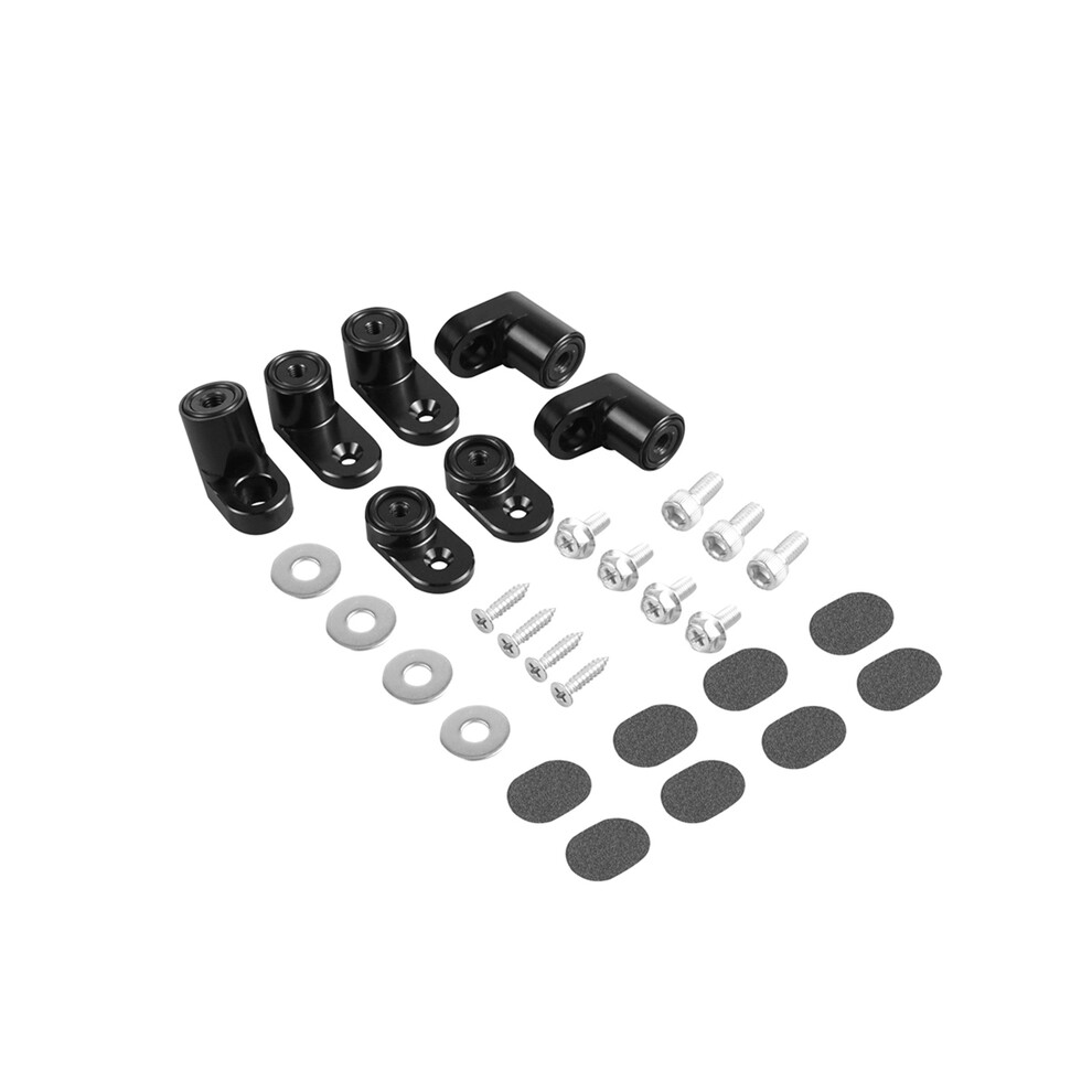 ( No Logo) Rear Wing Spoiler Hatch Riser Lift Extension Bolt-On For Ford Focus St Hatchback 2013-2018 Rs Mk3 2016-2018 Accessories Black 8704304417534