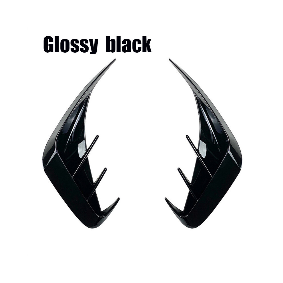 (Glossy ) Glossy For Bmw 3 Series G20 G28 318I 320I 330I 2019-2022 Car Rear Lower Bumper Splitter Spoilers Canard Exterior Protector Black 8704304418180