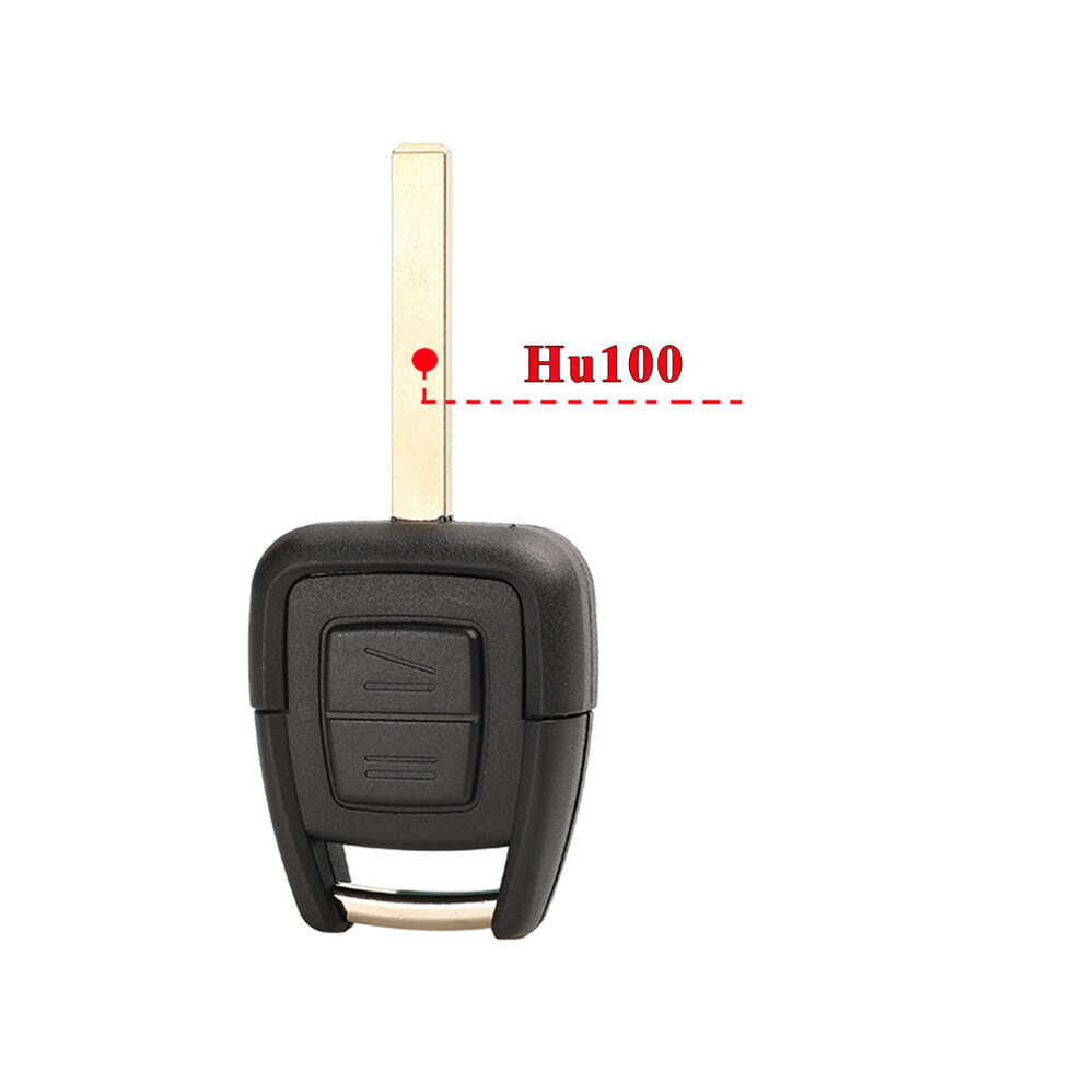 (Hu100) Remote Car Key Shell For Opel Vauxhall Vectra Zafira Omega Astra H J Insignia G B C Mokka Fob Hu43 Hu46 Ym28 Hu100 Black 8704304418425