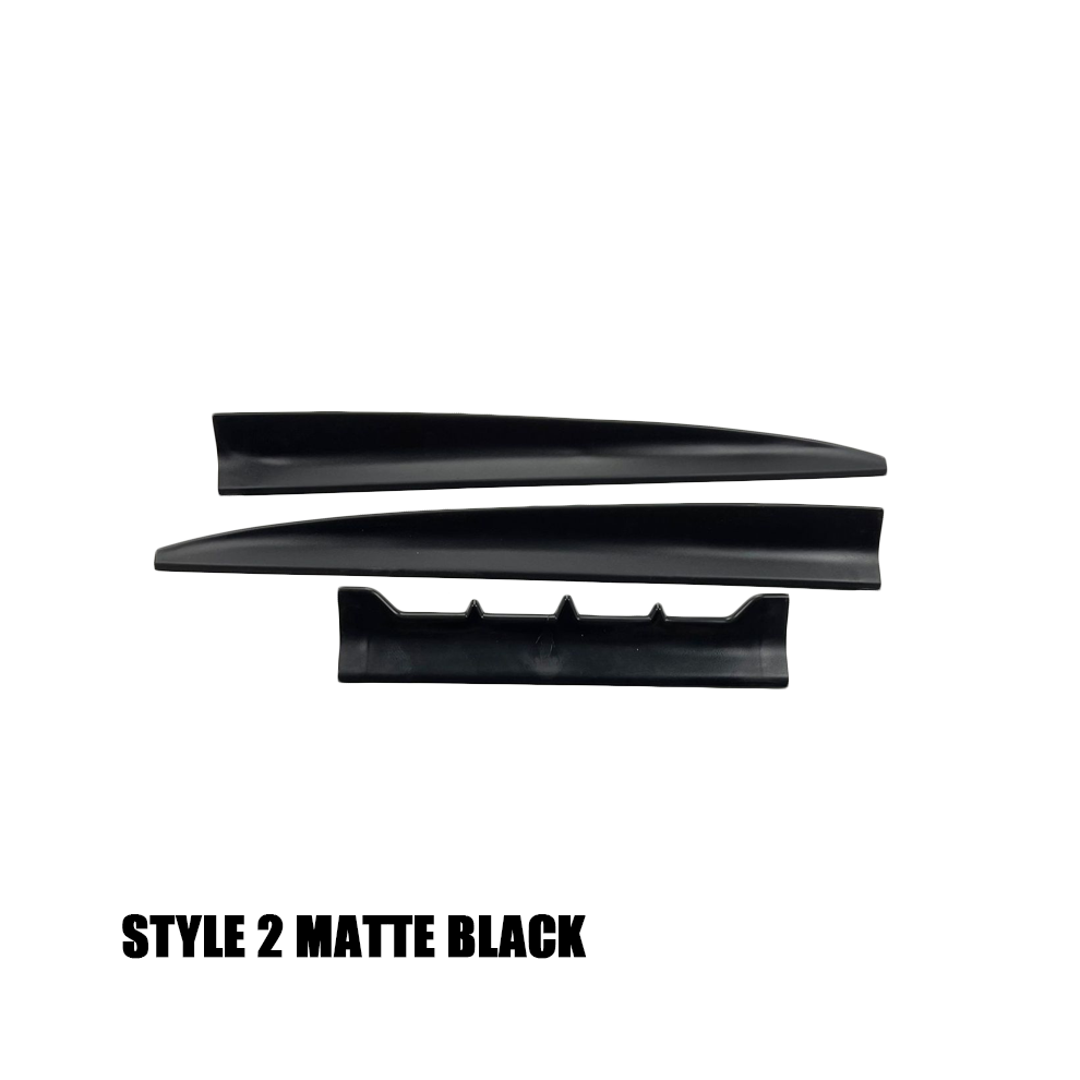 (Style 2 Matt ) Car Universal Roof Spoiler Tail Spoiler Trunk Wing Diy Refit Spoiler Poiler Wing Racing Trunk Aut Car Accessories Black 8704304418753